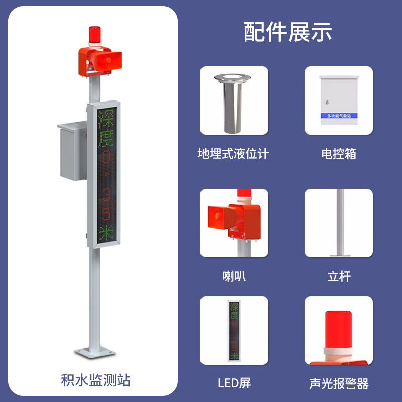 道路積水監(jiān)測系統(tǒng)為排水管理部門提供有效的數據