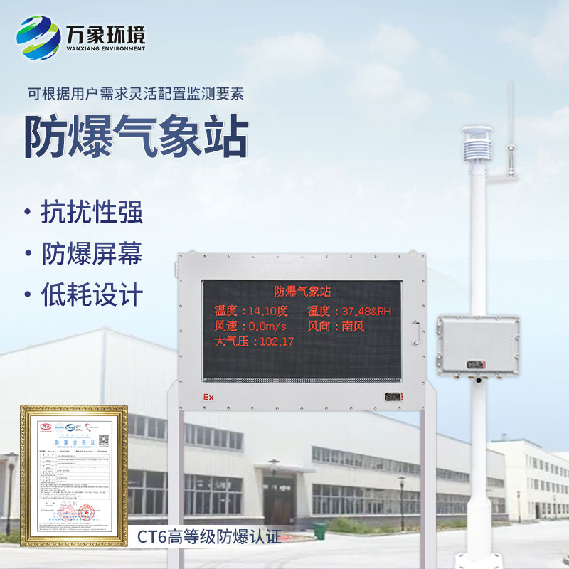 防爆工業(yè)小型氣象站可以用于哪些地方？