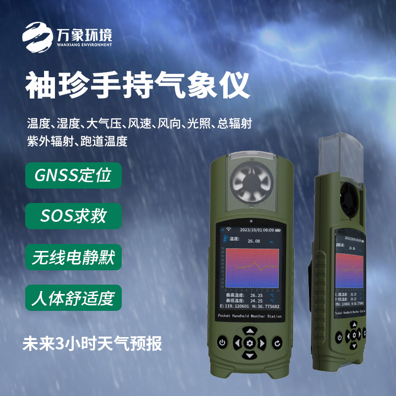 什么領(lǐng)域可以用到可穿戴手持氣象儀？